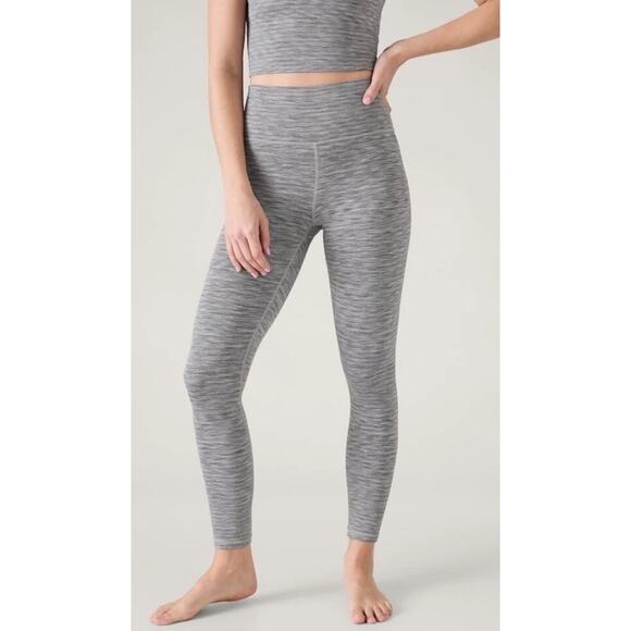 Athleta Transcend Texture 7/8 Gray Leggings - Picture 1 of 6